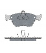 SCT Germany - SP285 - Колодки торм пер OPEL Calibra/OmegaA/B 94-/Vectra/ SAA